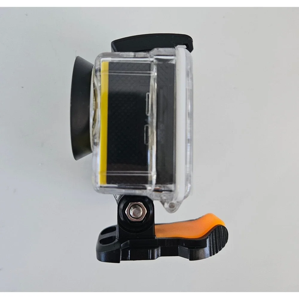 Authentic H9 4K Ultra HD Action Camera Yellow Wifi Waterproof Wide Angle Mounts